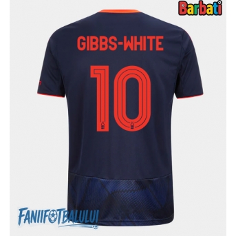 Nottingham Forest Morgan Gibbs-White #10 Tricou Fotbal Replică 2025-26 Barbati Treilea